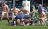 Mat Evans marshalls the defence