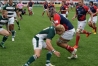 Stuart Commins tackle v London Scots