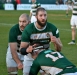 Gavin Curry prepares for a line-out