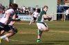 Max Crumpton makes an early break