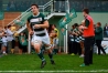 Flanker Ed Siggery races out