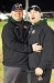 Mike Cudmore and Keiran Power raise a cheer