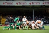 Morgan Thompson prepares to feed a scrum